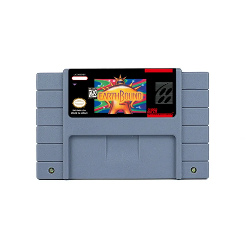 

Earthbound Series RPG game for SNES USA 16 BitRetro Cart Children Gift