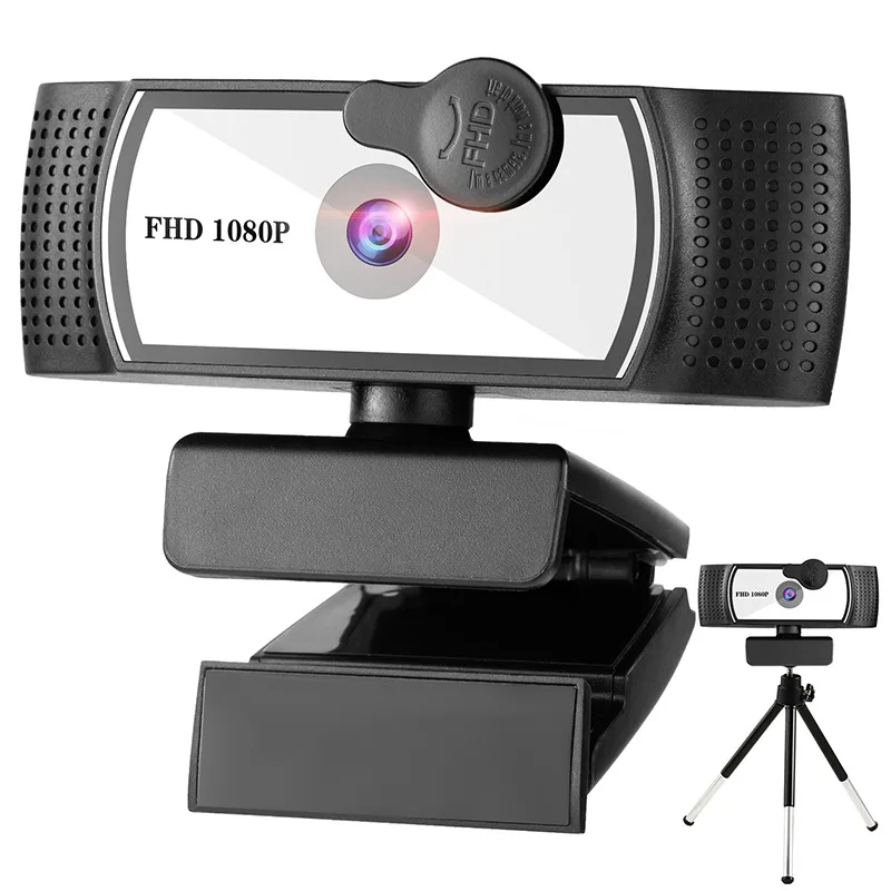 

Beauty Auto Focus 2K Webcam FHD Web Camera Study Chat Work PC Laptop Desktop USB With Microphone WebCamera Home For Youtube Ins