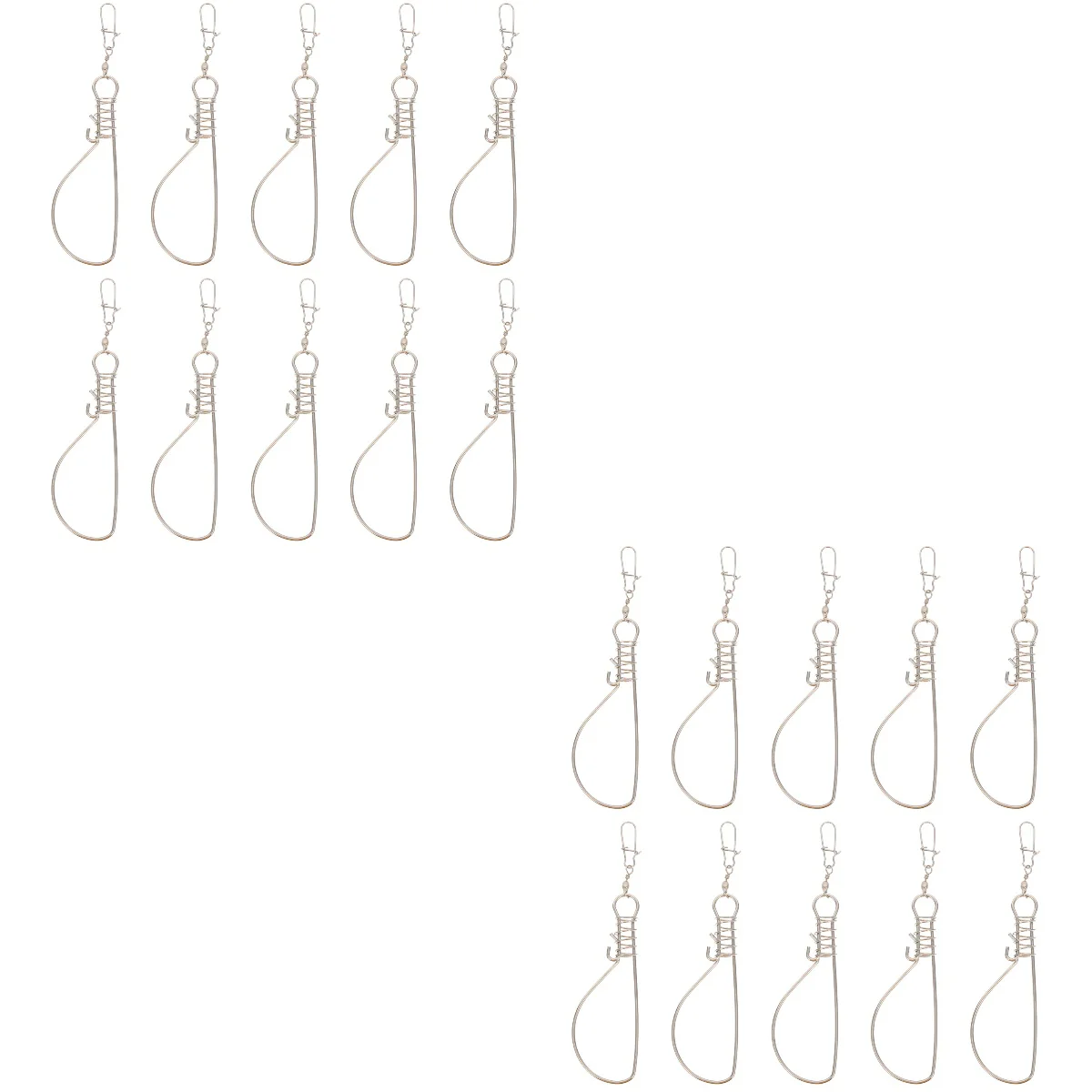 

Fish Stringer Fishing Steel Duty Heavy Lock Metal Stainless Chain Big Liverope Wire Locks Outdoor Snaps Cable Floating Hooks