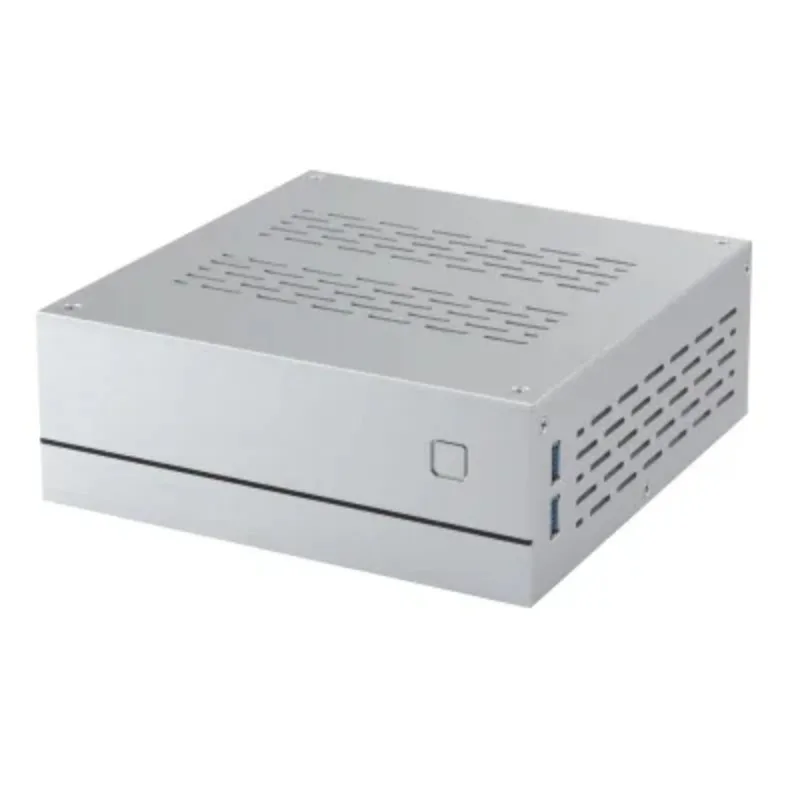 A01 Алюминиевый корпус Mini-ITX — горизонтальное компактное шасси HTPCпромышленное управление, тонкий корпус для ПК небольшой формы для домаофиса (art.: 3920d27d3ee06) - 3920d27d3ee06