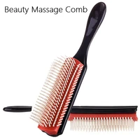1pc soft hair styling brush wheat straw detangle hairbrush salon hairdressing straight curly hair brush tangle women hair comb