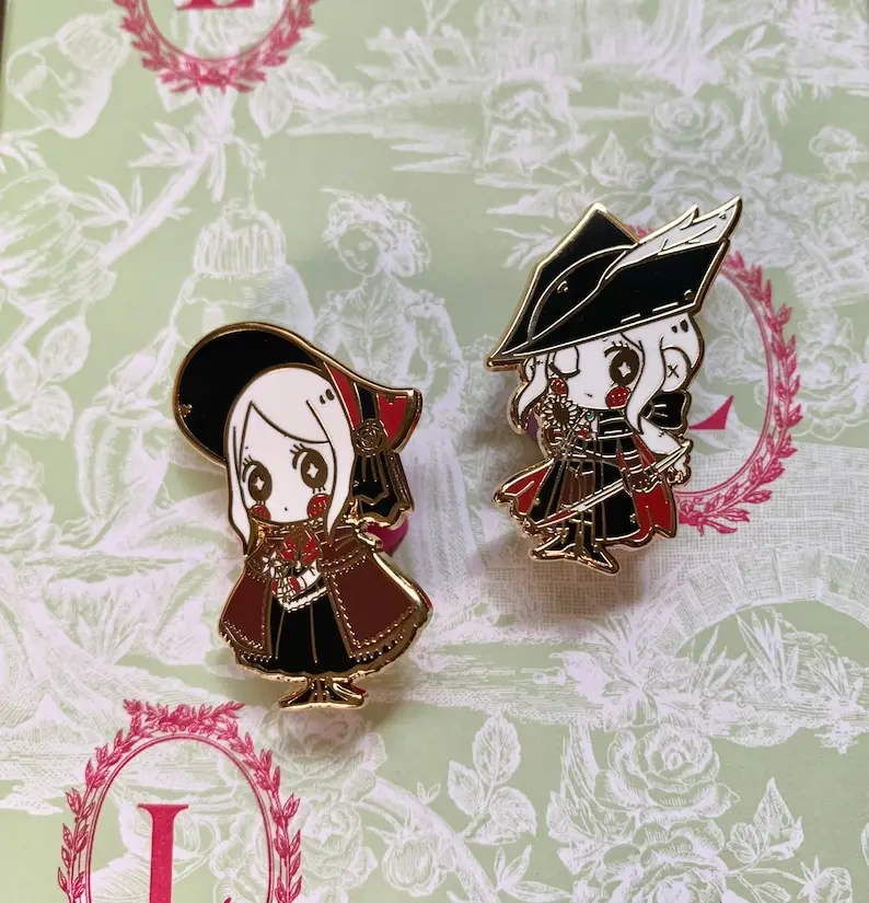 Эмалированные булавки Soulsborne