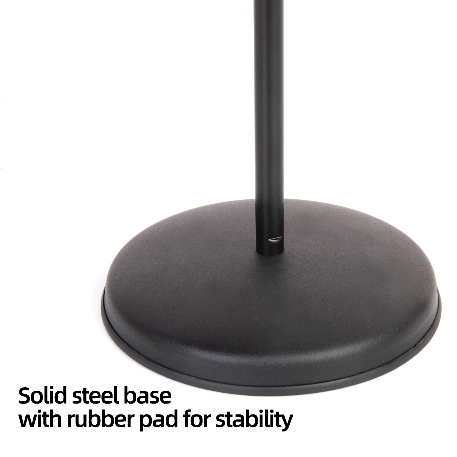 Фото MS030 Yinyu Pro Mic Stand, прочная стальная настольная подставка с противоскользящим основанием, резьба 5/8 дюйма для Blue Yeti, подходит для подкастов, игр и стриминга. №3