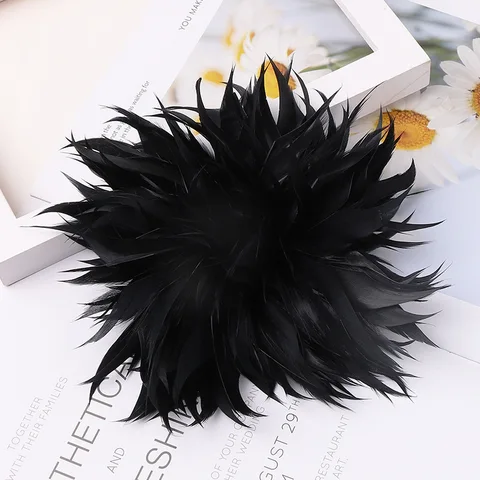 Корейские броши-корсажи с перьями i-Remiel