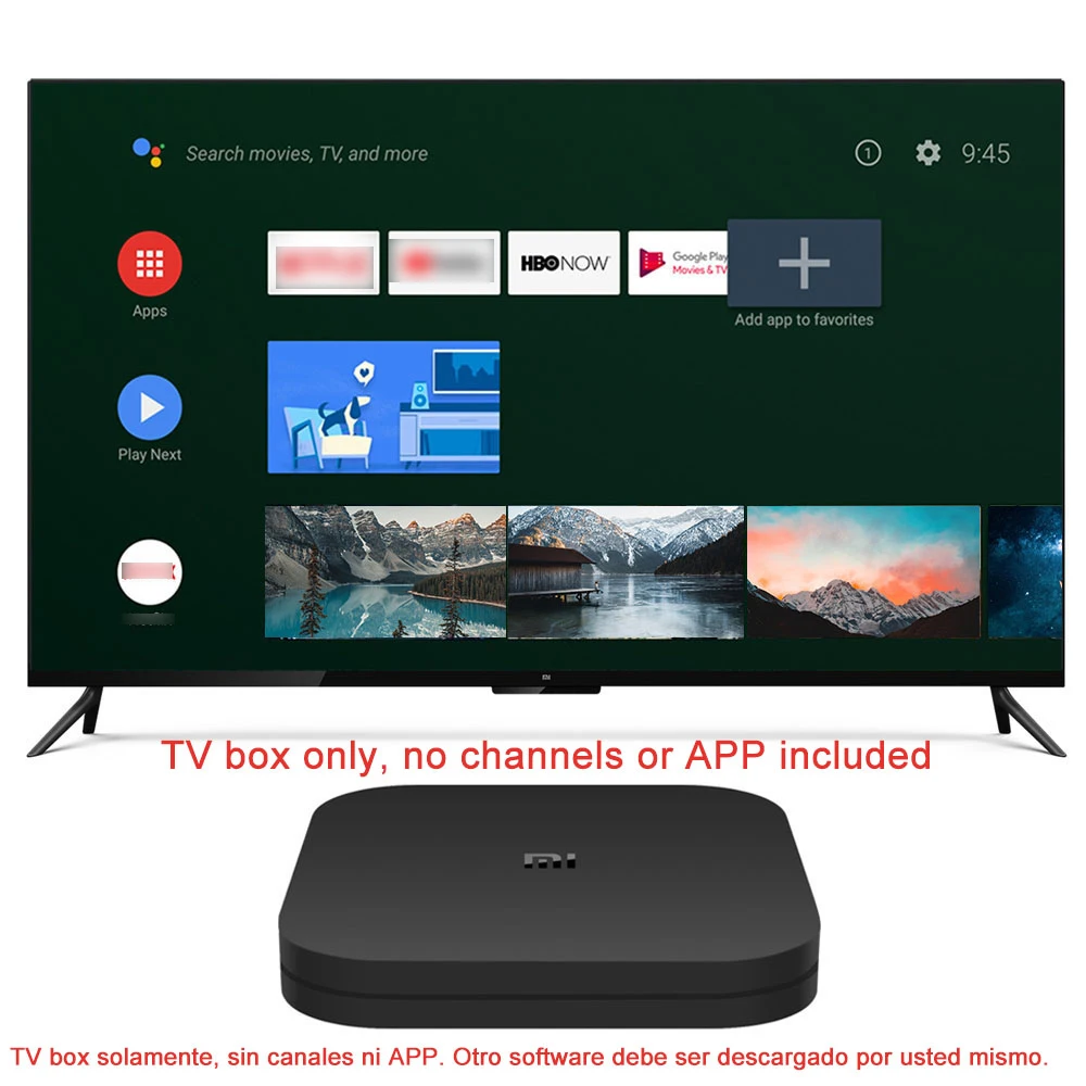 ТВ-приставка Xiaomi Mi TV Box S 4K Ultra HD Android 9 0 HDR 2 ГБ 8 Google Chromemast BT4.1 Смарт ТВ Netflix медиаплеер