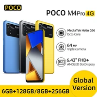 Global Version POCO Pro Smartphone 6GB 128GB  8GB 256GB Helio G96 Octa Core 90Hz 64MP Camera 33W Pro Fast Charging