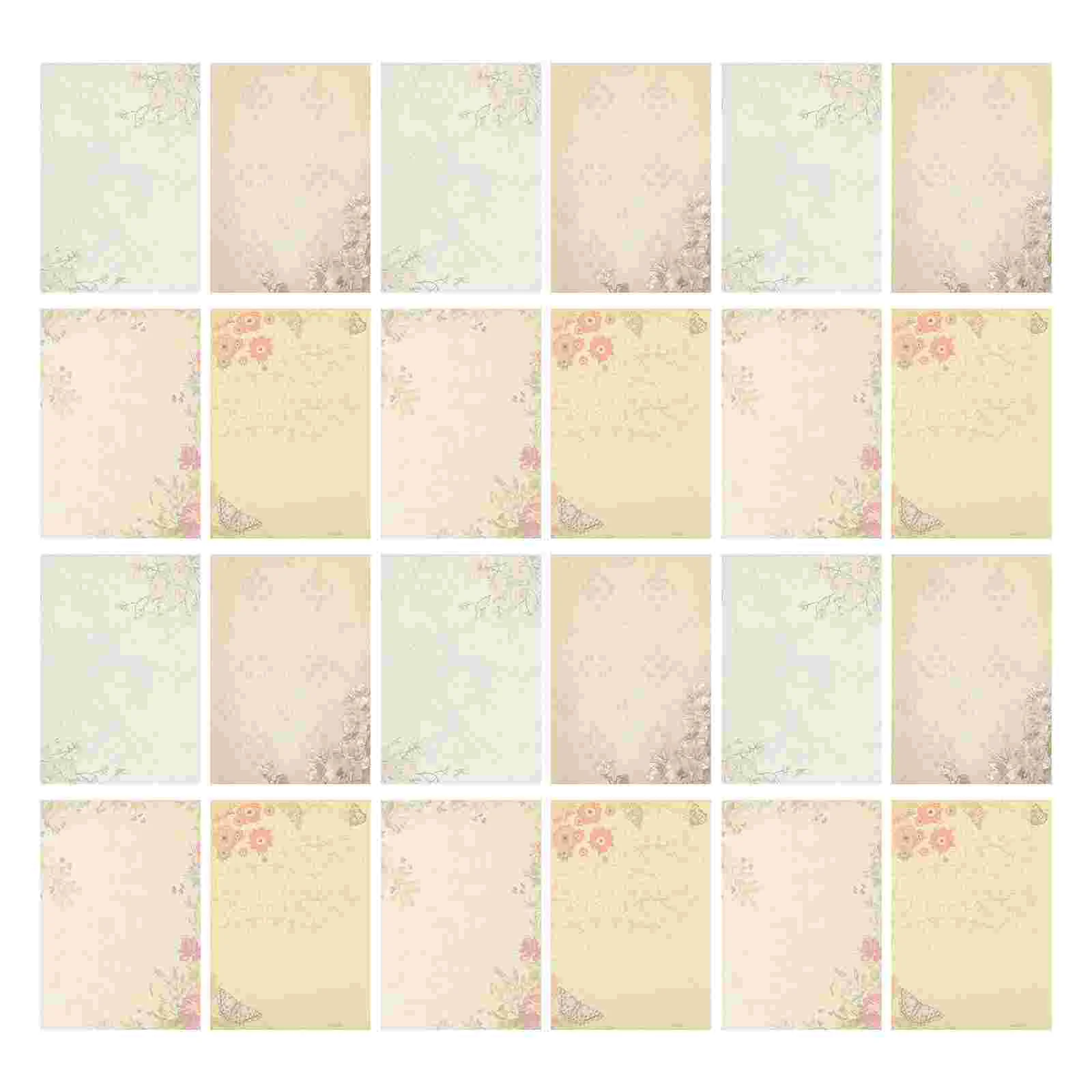 

40 Sheets Writing Stationery Papers Holiday Letter Papers Letter Writing Papers