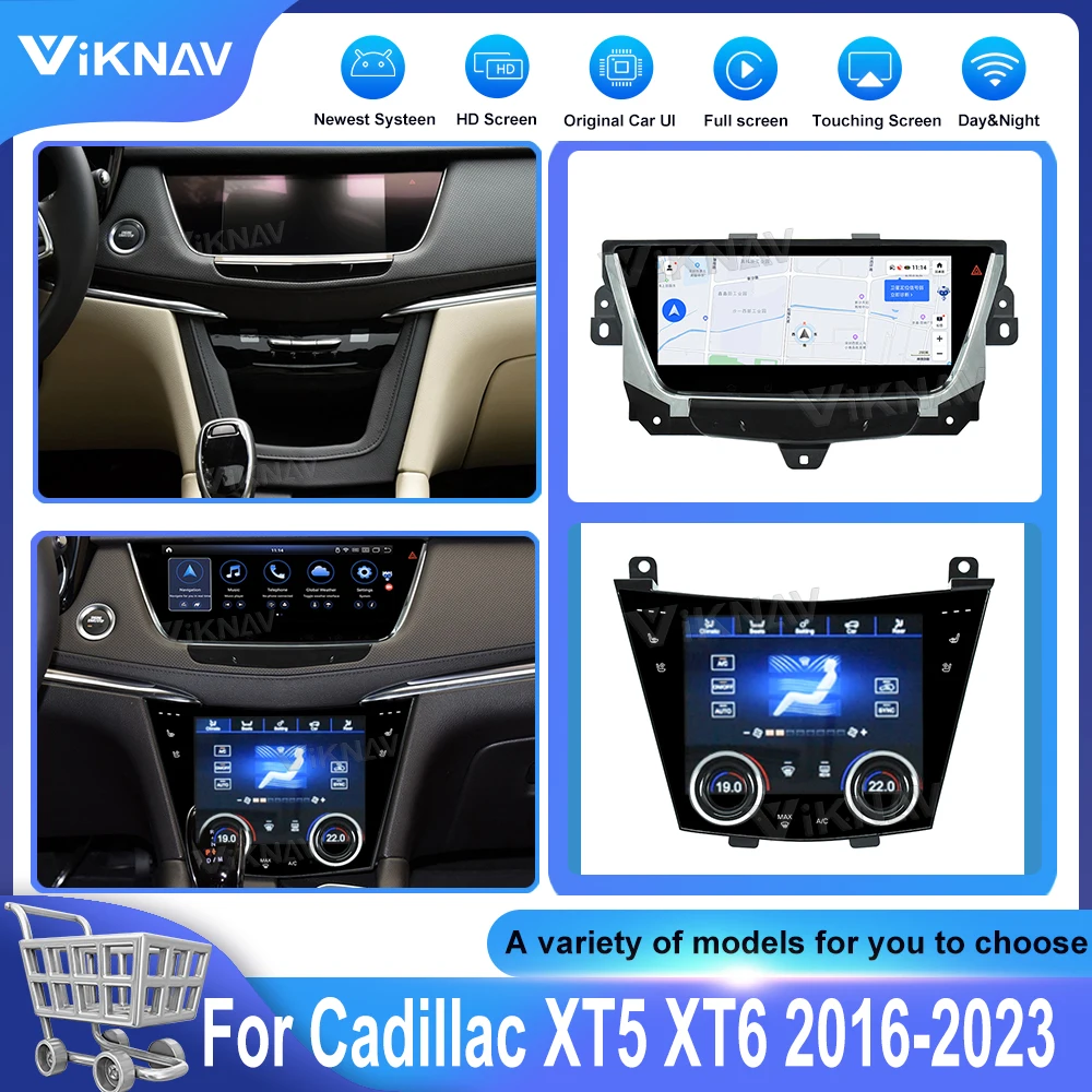 

Автомобильная магнитола для Cadillac XT5 XT6 2016-2023 с сенсорным экраном