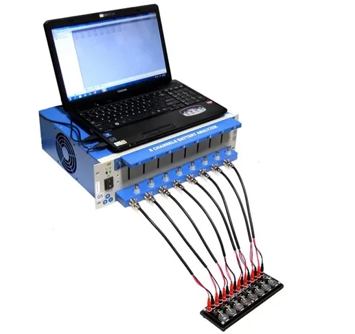 BC-8 Восьмиканальная кнопка для тестирования батареи Кабель с зажимом типа