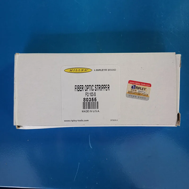 FO 103-S Fiber Optic Stripping High Carbon Steel Material Single Hole Fiber Optic Cable Stripper FO 103-S Free Shipping