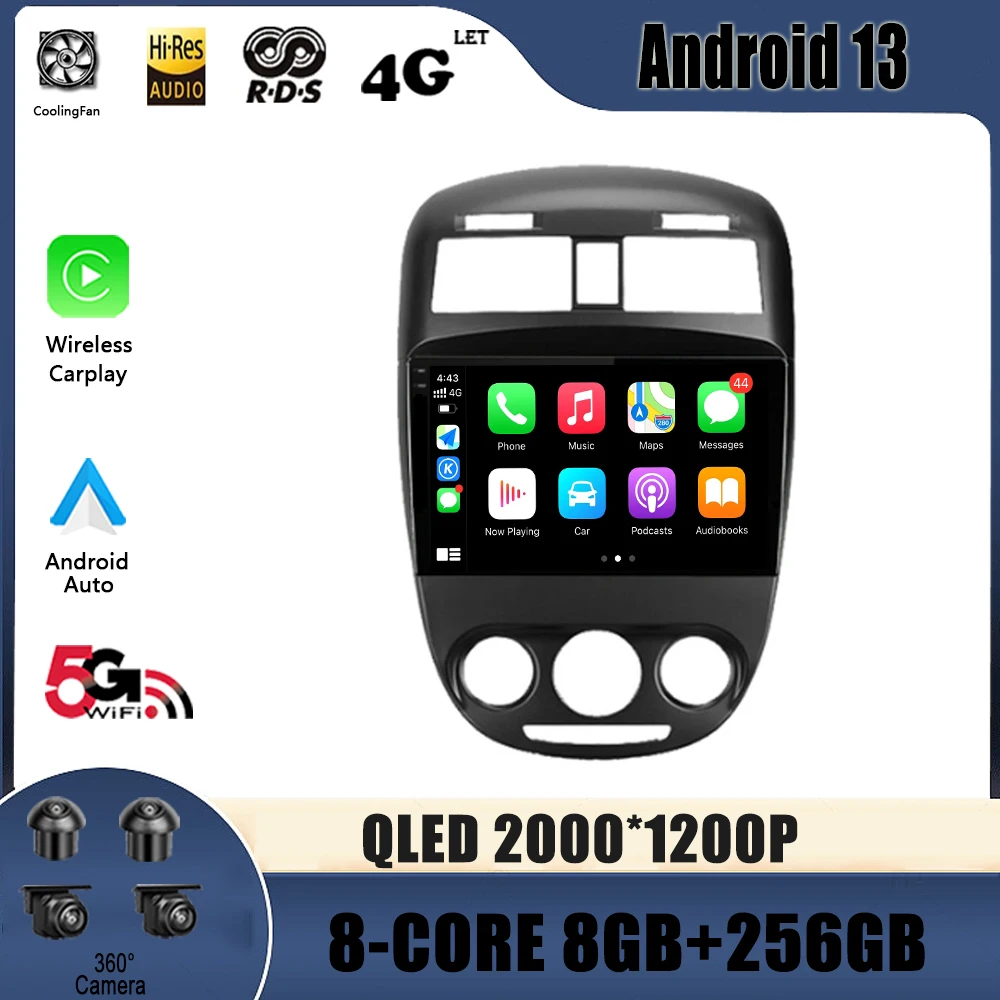 

Автомагнитола на Android 13 для Buick Excelle 2008-2018, мультимедийный видеоплеер, навигация, 4G, GPS, 2din, 2 din, dvd