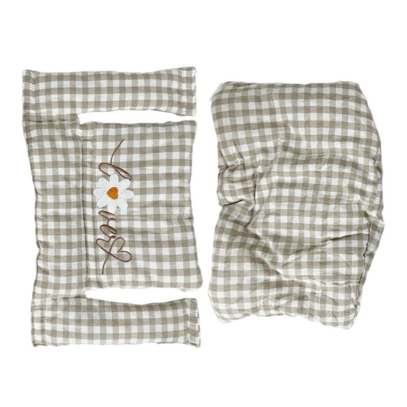 Съемная подушка для стульчика кормления с цветочным принтом мягкая детского