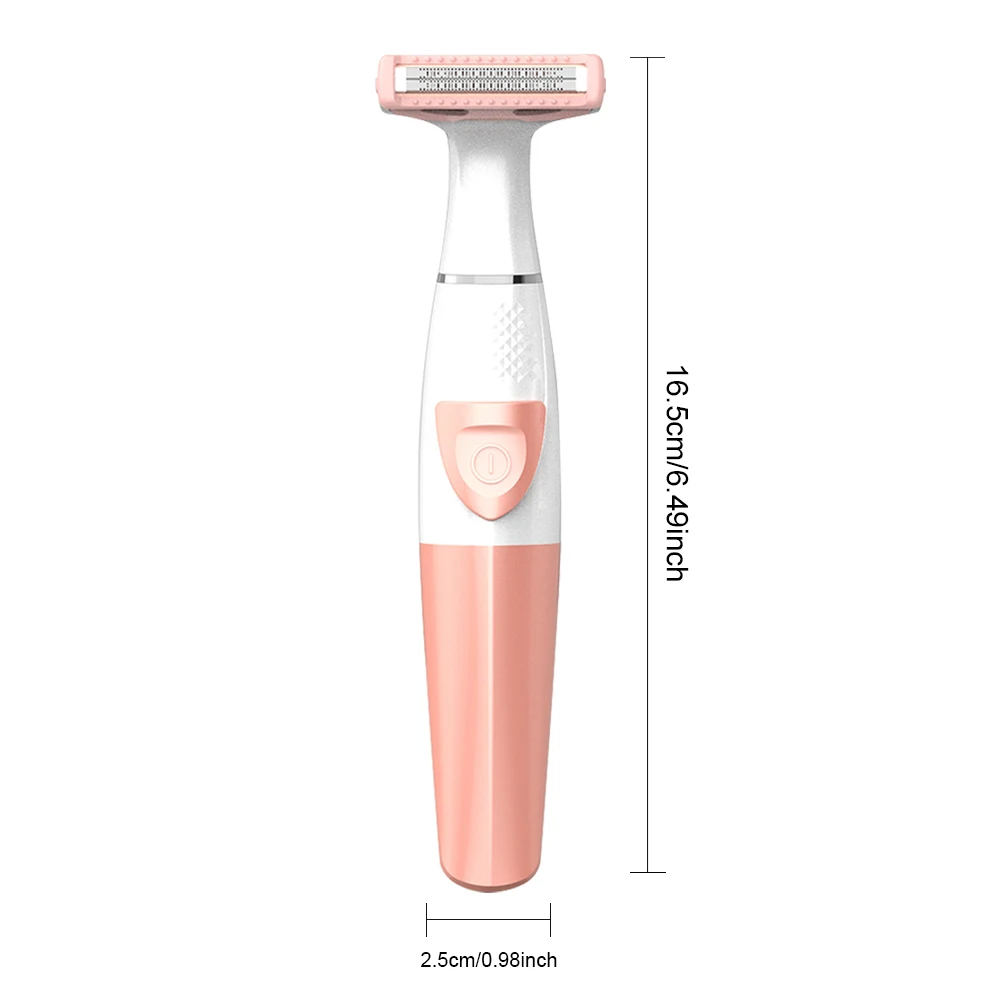 Электрический малошумный триммер для волос на теле IPX7 водонепроницаемая бритва