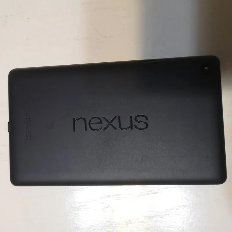 Фото Крышка батарейного отсека для ASUS Google Nexus 7 2-го поколения 2013 ME571K WIFI версия K008 задняя крышка Корпус Запасные части №3