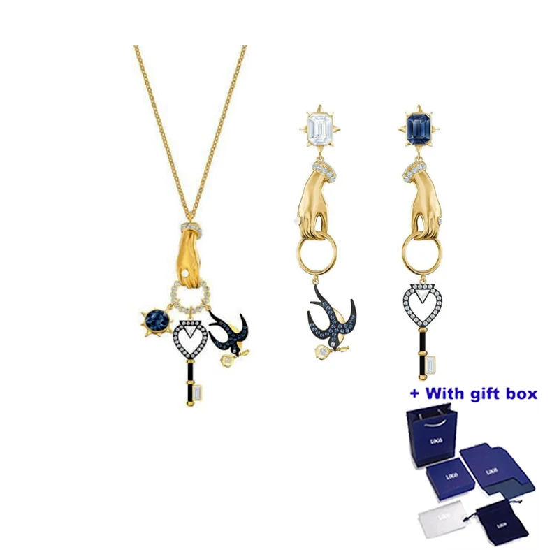 

S High Quality Tarot Collection Necklace Earrings Jewelry Set Elevate Your Style, Perfect for Holiday Gifts, Free Shipping