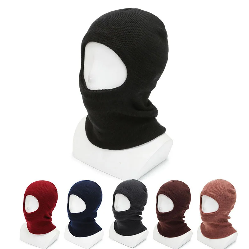 

Зимняя Балаклава, шапка, закрывающая все лицо, шапка, армейские тактические вязаные шапки CS, лыжная велосипедная шапка, защитный шарф, Теплые маски для лица
