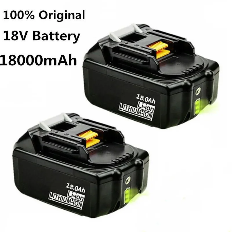 

2022 für Makita 18V 18000mAh 18,0 Ah Aufladbare Power Werkzeuge Batterie mit LED Li-Ion Ersatz LXT BL1860B BL1860 BL1850