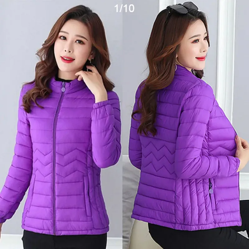 

Down cotton-padded coat female short lightweight cotton dress slim coat small cotton-padded jacket Female Jacket Warm Outwear
