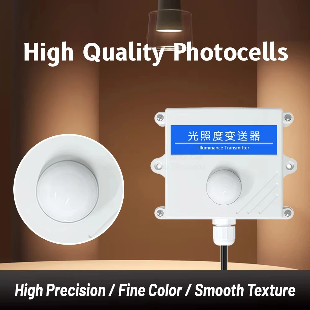 Датчик освещенности RS485 аналоговый 4-20 мА 0-5 В 0-10 выход высокоточный передатчик