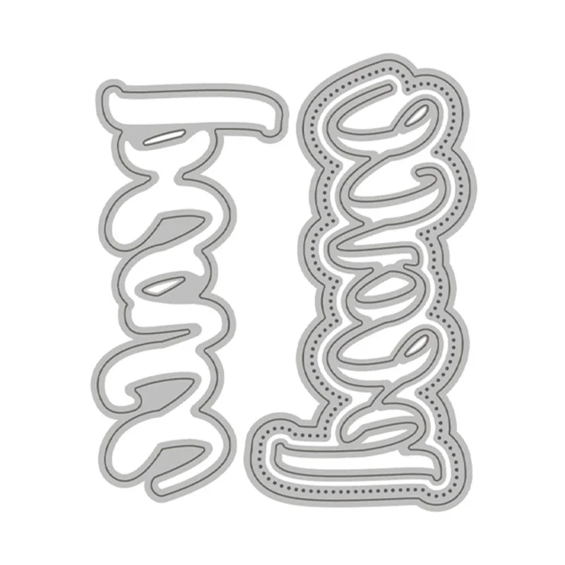 HonB Рождество Buzzword Peace прозрачные штампы для новых 2021 рамка изготовления бумаги