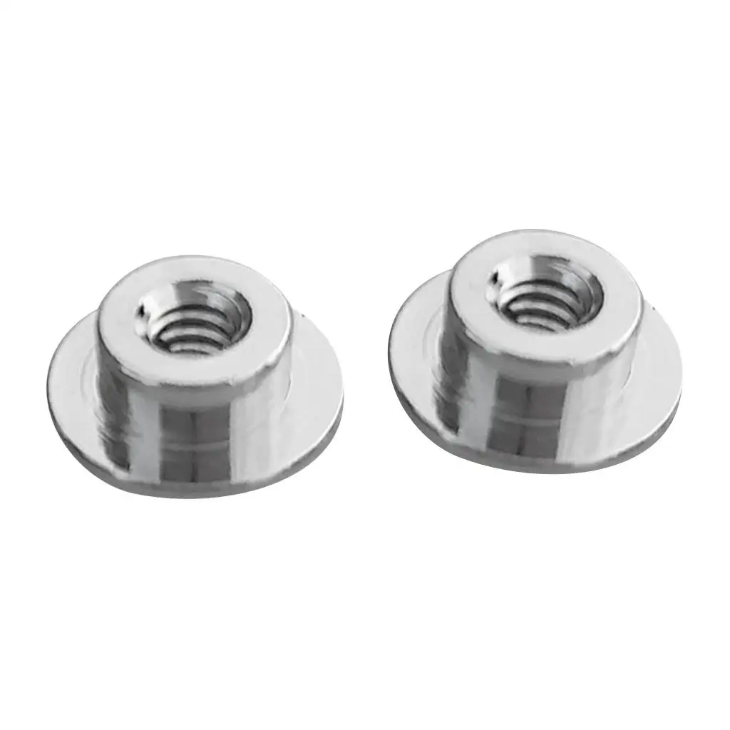 

2Pcs Lightweight Diving Valve Flywheel Nut Tank Valve Nut 3/16 "-24 Thread