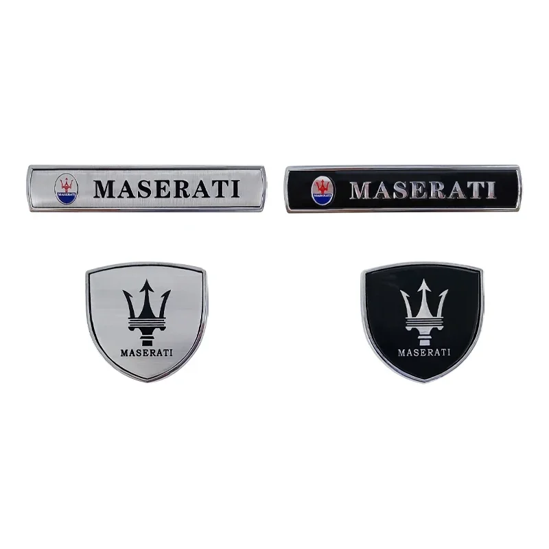 

Автомобильный Стайлинг, наклейка с логотипом Maserati Quattroporte Cabrio GT Levante ghiали Gran GC granтуризм переворот, автомобильная эмблема, наклейки