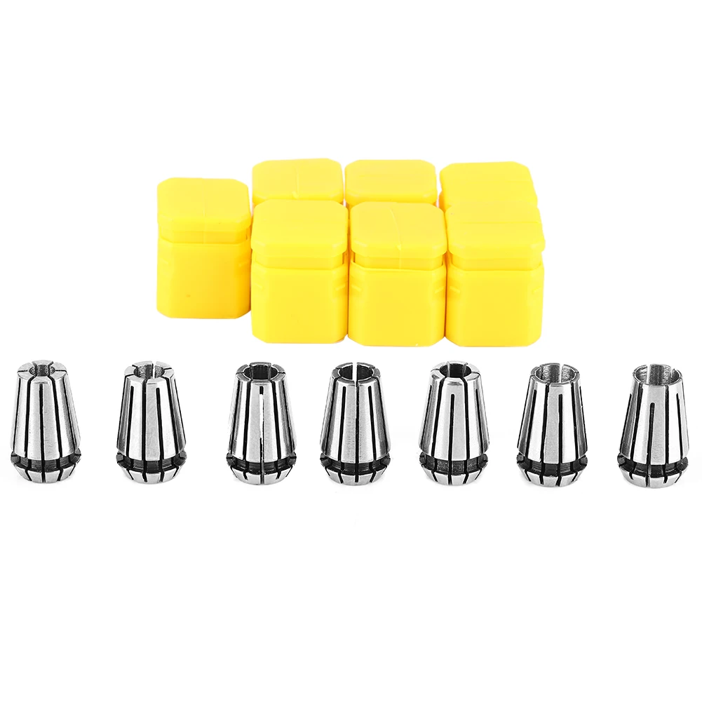 

1~7mm 65Mn Spring Steel CNC Collet Chuck ER11 Collet Set