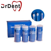 drdent 4 bottle disposable eyelash brushes swab microbrushes eyelash extension tools dental orthodontic adhesive bonding tools