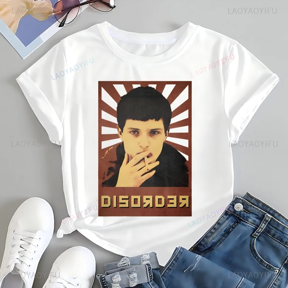 Уличная модная футболка с готической группой Joy Division нейтральная тенденция