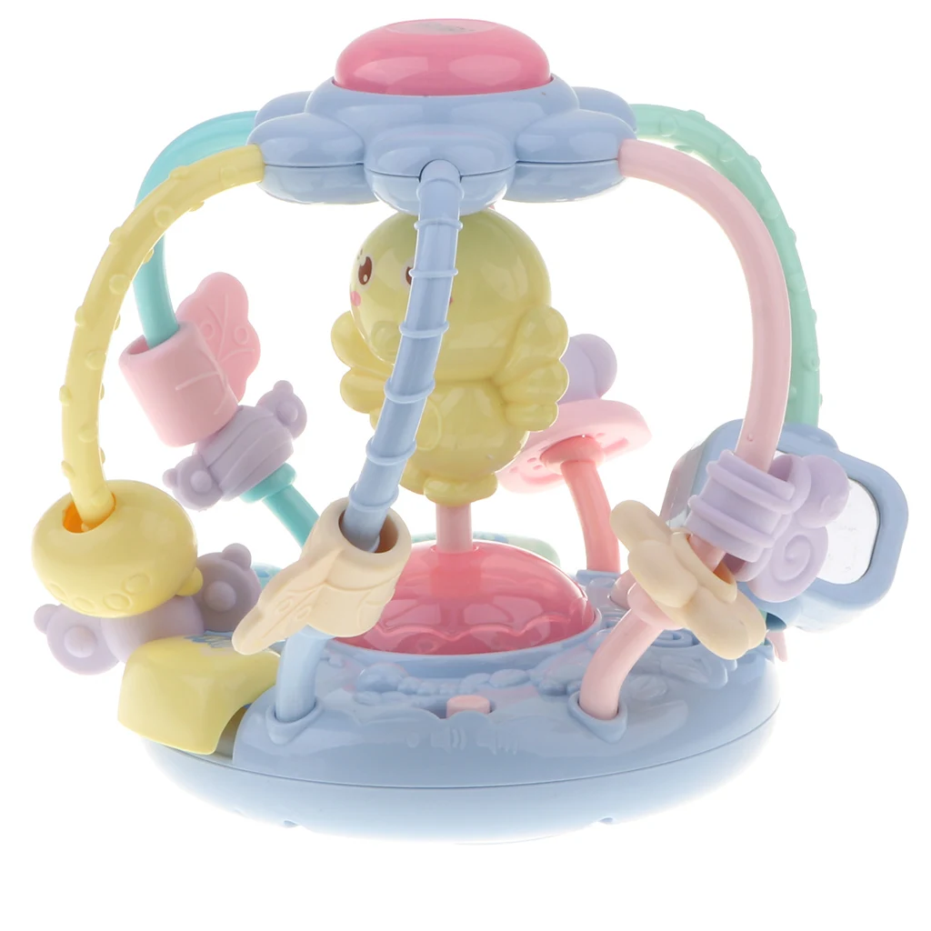 

Toddler Grasping Teether Ball Kids Baby Toddler Rattle Funny Infant Toy Fun
