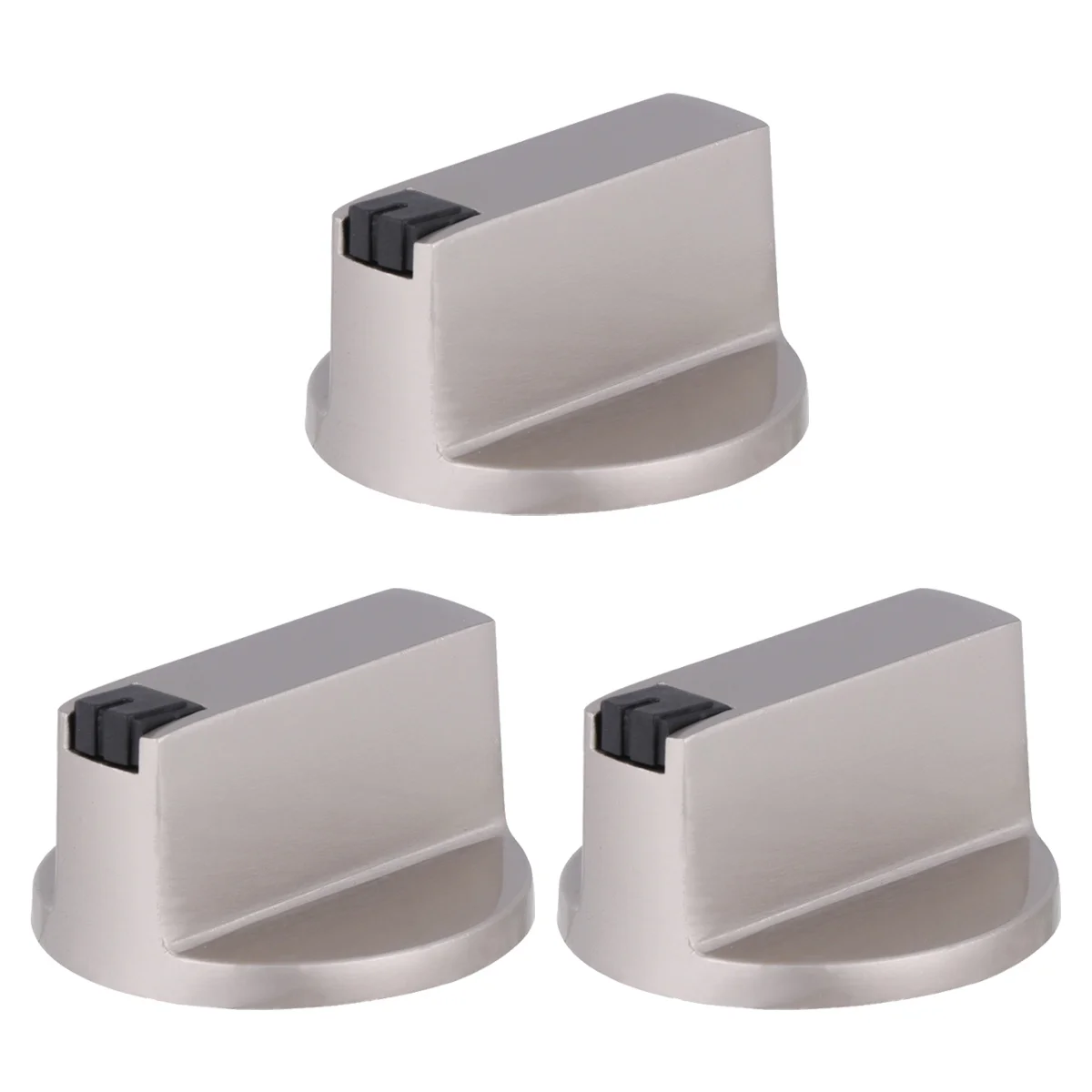 

Stove Knob Knobs Gas Safety Switch Cooktop Electric Button Cover Cap Accessories Parts Range Universal Guard Steel Stainless