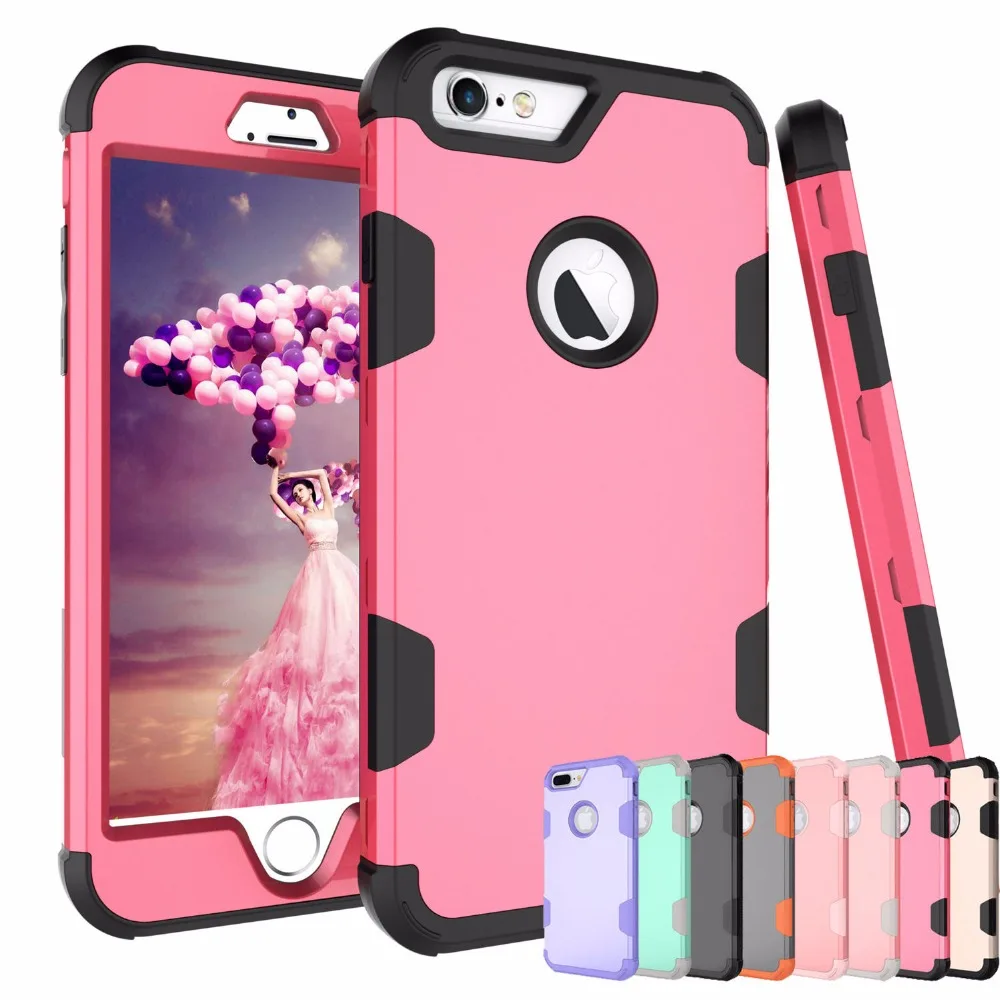 

Shockproof Full Protect Armor Case Hybrid Silicone Hard Rubber Impact Cover For iPhone 12 Pro 11 12 Pro Max XS Max X XR 8 7 Plus