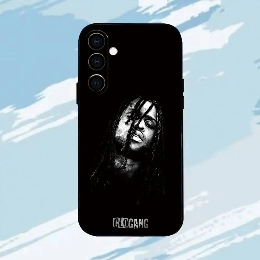 Фото Чехол для телефона Rapper C-Chief Keef, черный, силиконовый, мягкий, для Samsung Galaxy A73, A72, A71, A70, A53, A52, A51 №2