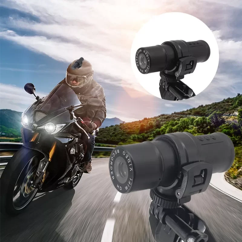 Full IP65 Car Video Recorder Waterproof Motorcycle Wifi Driving Recorder 1600mAh . enlarge