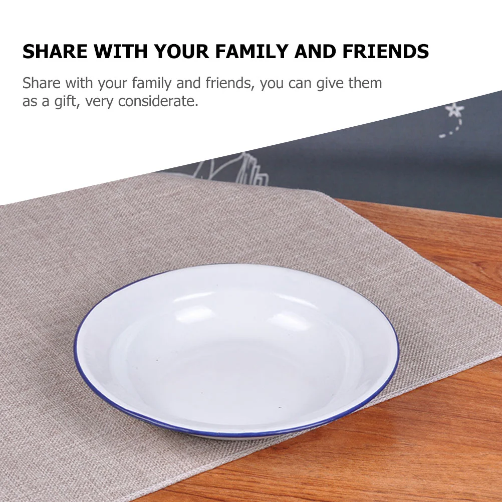 Эмалированная миска тарелка эмалированная посуда чаши винтажная фруктовый