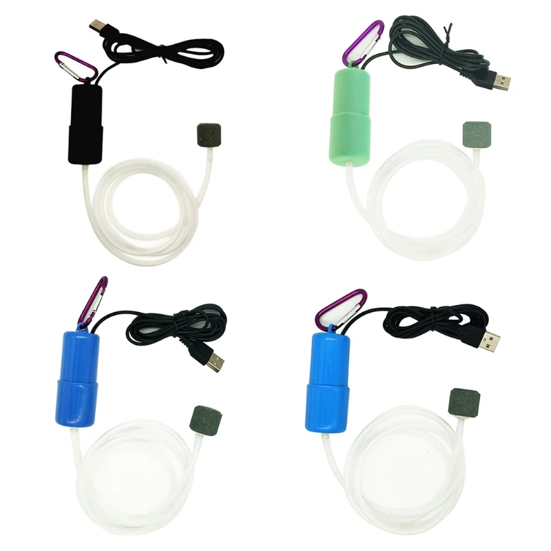 

Портативный Миниатюрный аквариум с USB аквариумный кислородный воздушный насос, беззвучный энергосберегающий компрессор, аксессуары для во...