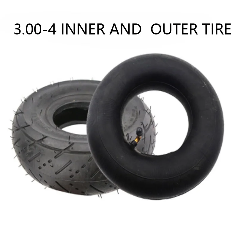 

Супер отличные шины 3,00-4 для Knobby scooter kart, Электрический скутер, внедорожник, бензиновый скутер, шины, аксессуары