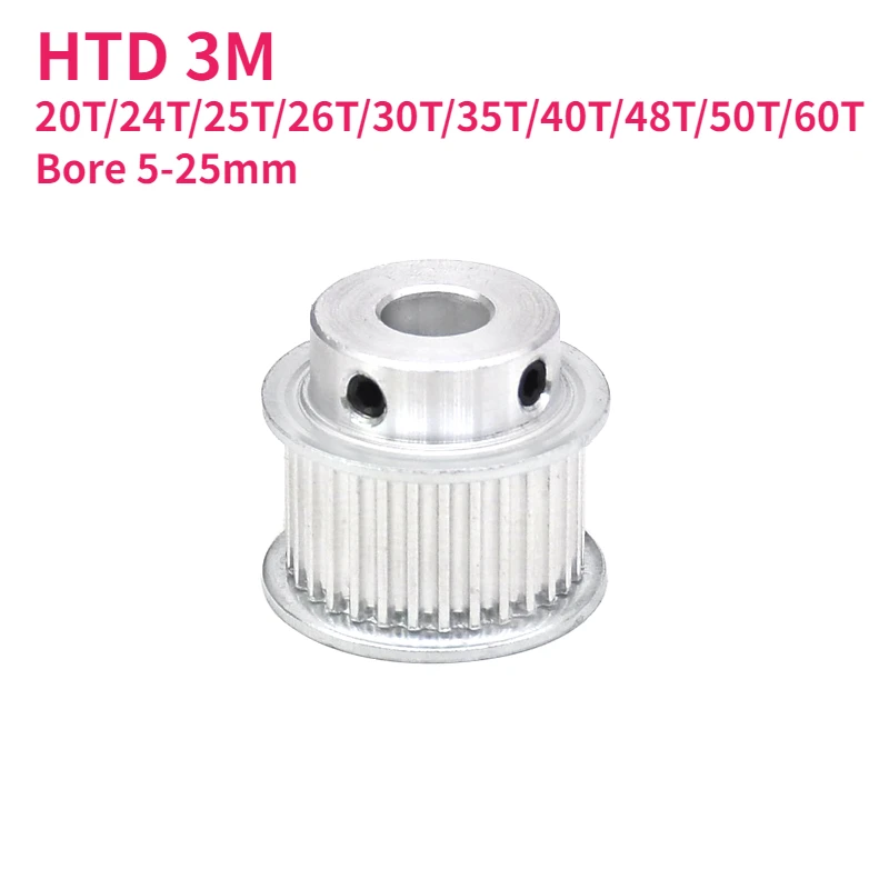 

Шкив ГРМ HTD 3M 20T/24T/25T/26T/30T/35T/40T/48T/50T/60 зубов