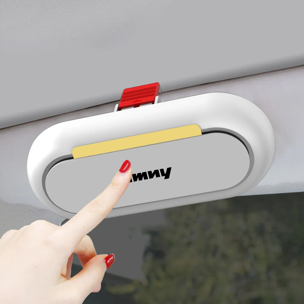 Автомобильная Пряжка для солнцезащитного козырька органайзер очков коробка