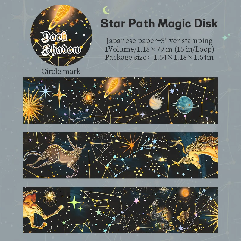 

Изолента темная тень 30 мм * 200 см Magic Realm