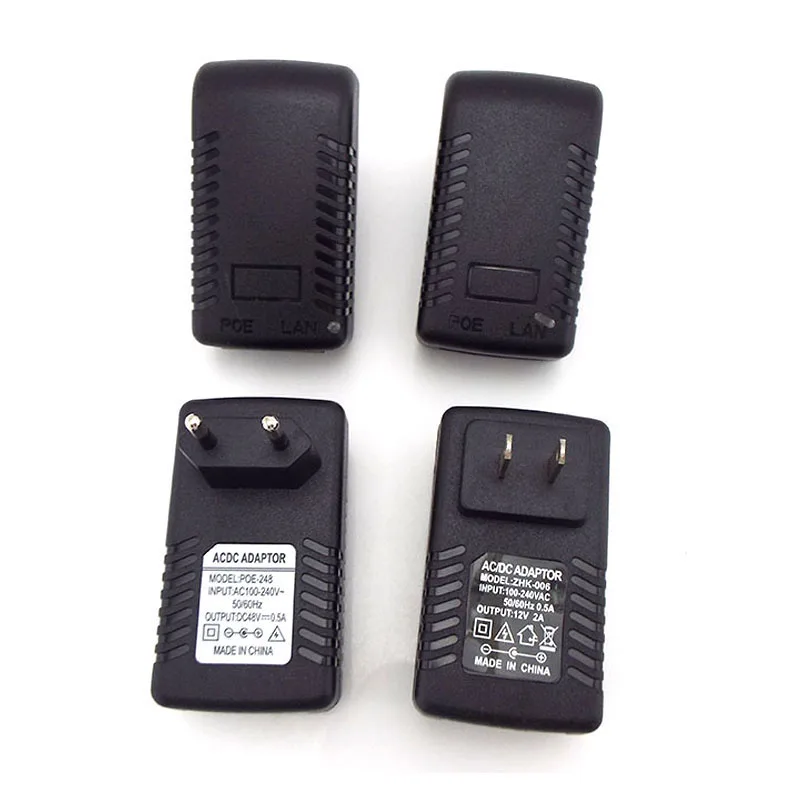 Импульсный источник питания AC 220V DC 12V 2A 48V 0.5A 15v 24v 24W POE