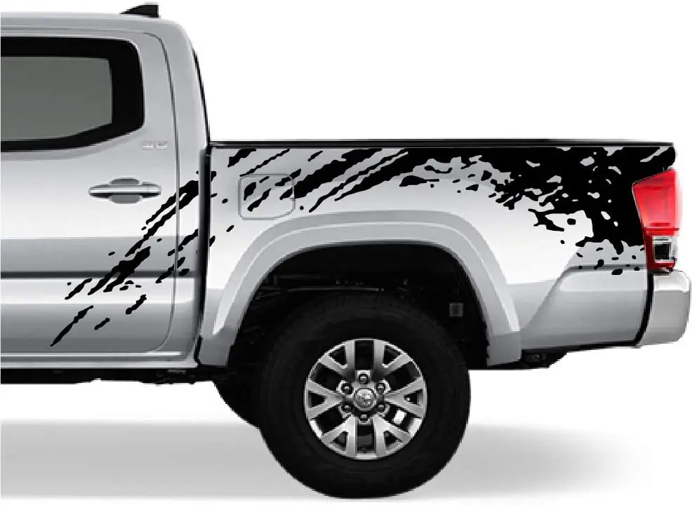 

2 шт., виниловые наклейки для Toyota Tacoma 20042017 (черный)
