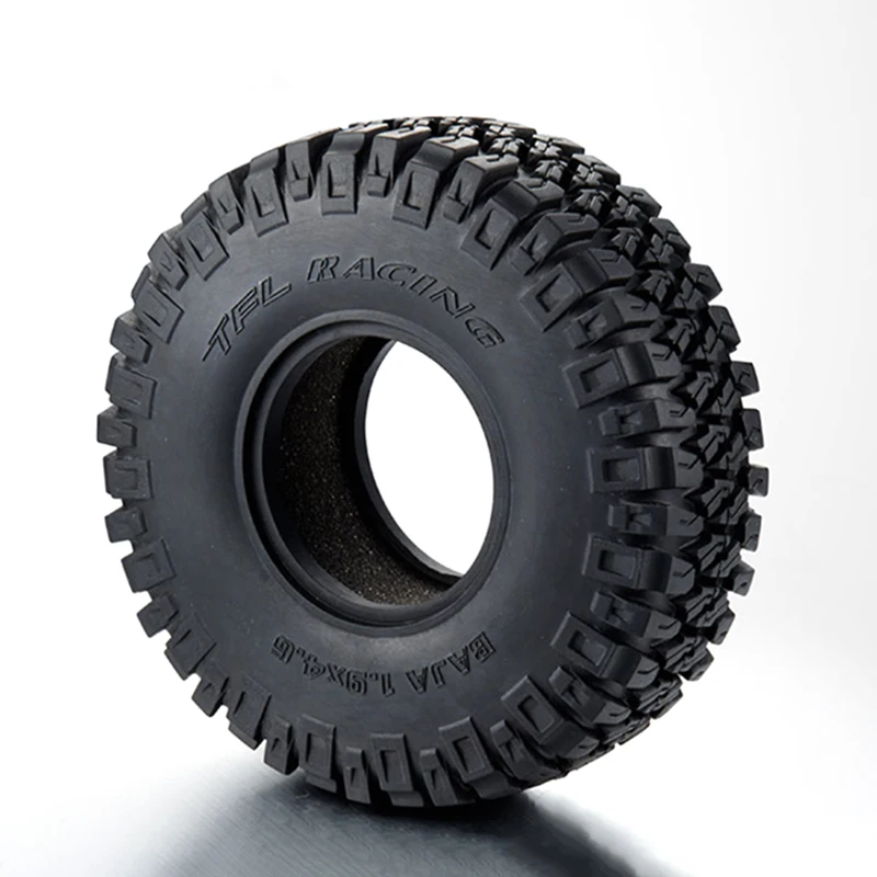 

2PCS 1.9'' Rubber Tire for 1/10 RC Crawler Car Traxxas Trx4 Defender Axial Scx10 Wraith Scx10 Yikong Rgt Wrangler RC4WD D90 DIY
