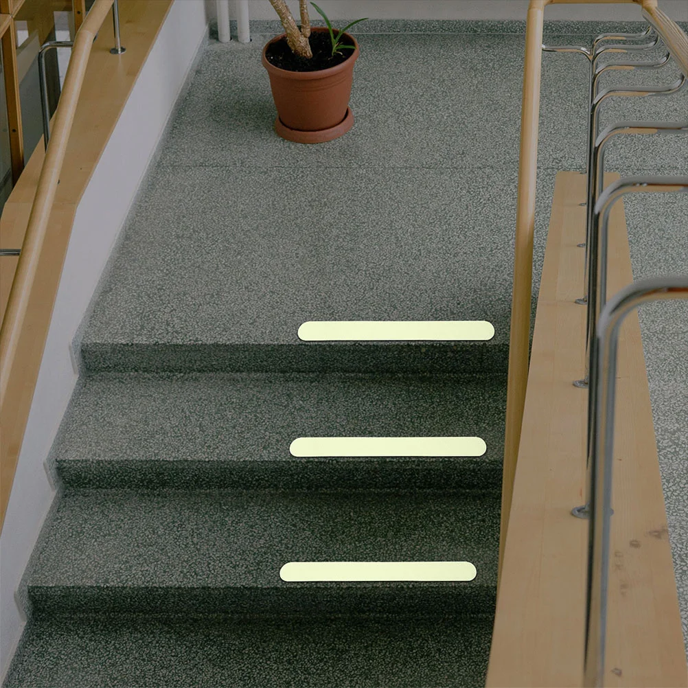 

48 Pcs Anti-slip Strip Waterproof Stairs Strips Carpet Tape Reflective Fluorescent Tapes Practical Tomorrow Rug Stickers
