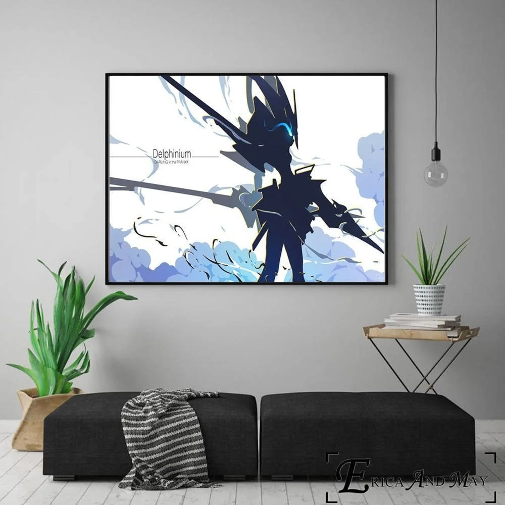

in the Darling Franxx Minimalist Figure posters and prints canvas paintings picture on the wall room decoration aesthetic Plakat