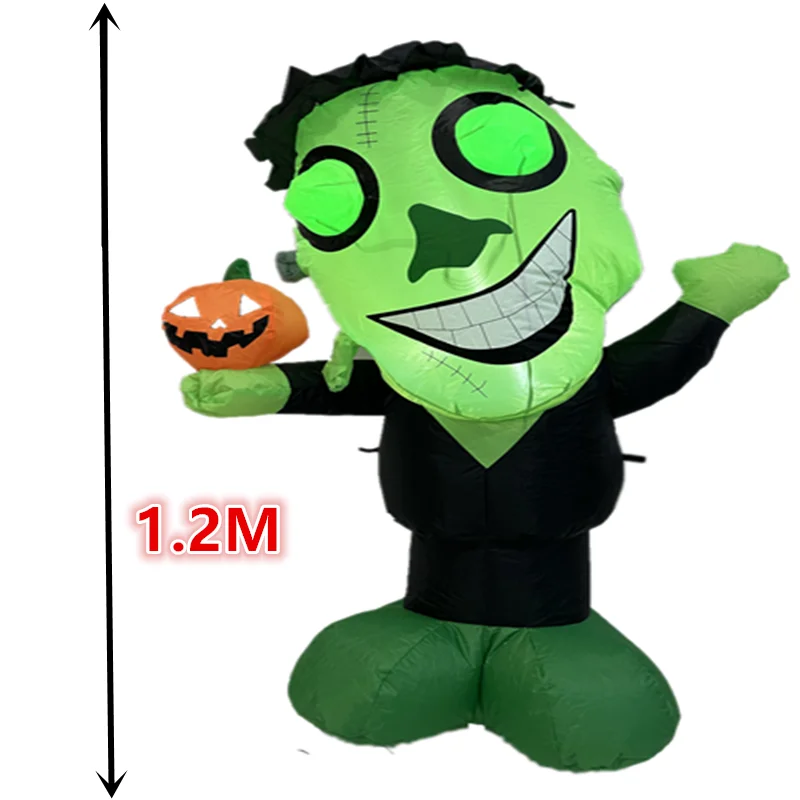 na nadmuchiwany model ducha z zieloną główką Halloween w rozmiarze 4-stóp wbudowaną fotokomórką. Wymagania dotyczące fot...