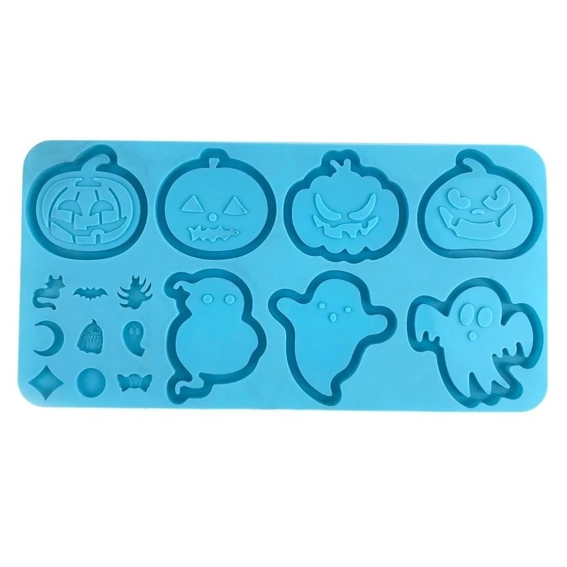 

Epoxy Resin Halloween Quicksand Silicone Mold Resin Shake Mold for Pendant Jewelry Keychain Decoration Craft Diy Drop shipping