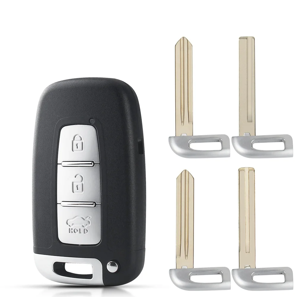 KEYYOU 3/4 кнопочный Автомобильный Дистанционный смарт-ключ для HYUNDAI I30 I45 Ix35 Genesis Equus