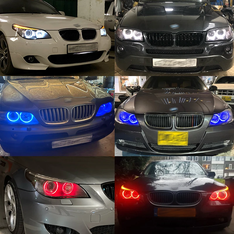 2 шт. H8 20 Вт для BMW X-серии E70 X5 2007-2013 светодиодный ангельский глаз Halo кольцо габаритный боковой фонарь светодиодная лампа автомобильная фара OEM #   63217760782 (art.: 3920cf3f16d64) - 3920cf3f16d64