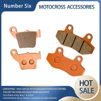 suitable for kayo t4 t6 k6 x2 k16 k18off road motorcycle accessories copper base brake disc motorcycle front and rear brake pads